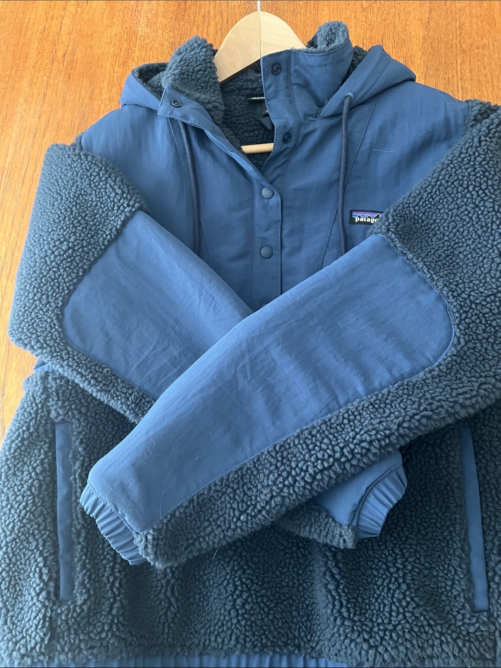 Patagonia RetroX Shelled Jacket - Deep Blue - Picture 5 of 6